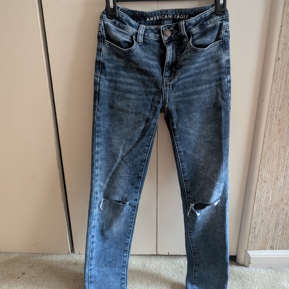 American Eagle Outfitters Women's Blue Jeans